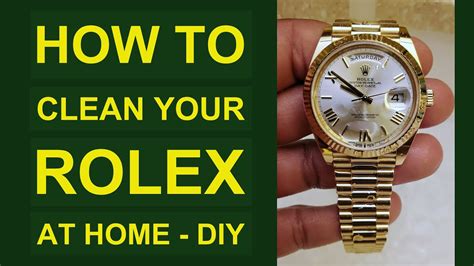 rolex watch oil|how to clean a Rolex.